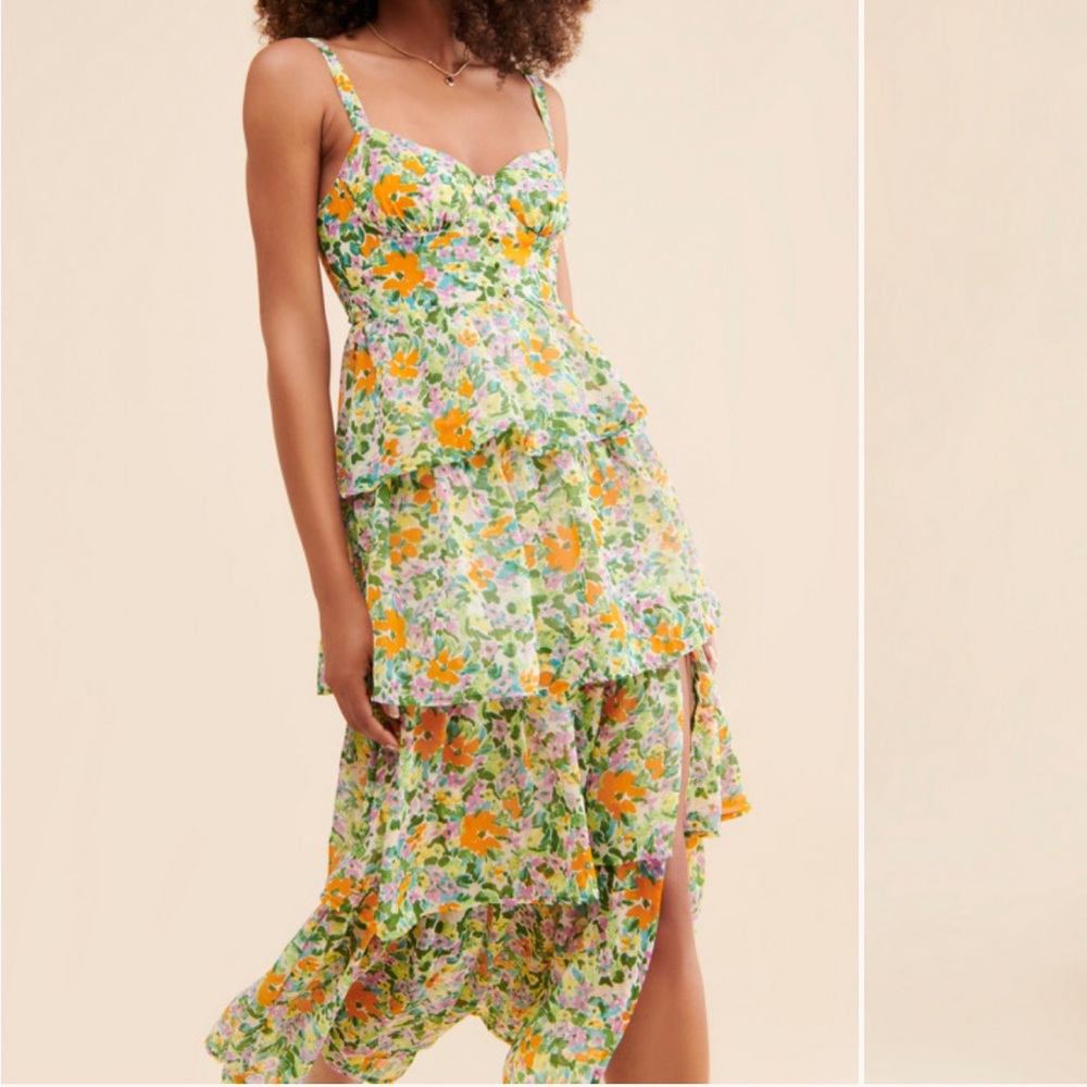 Midsummer Midi Dress - Astr the Lable